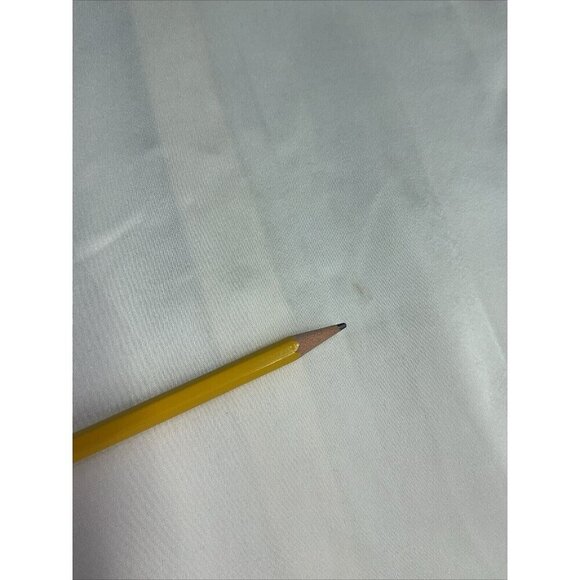 St. John Ivory Cap sleeve satin blouse top Formal Party‎ Layering size XL - Picture 10 of 14